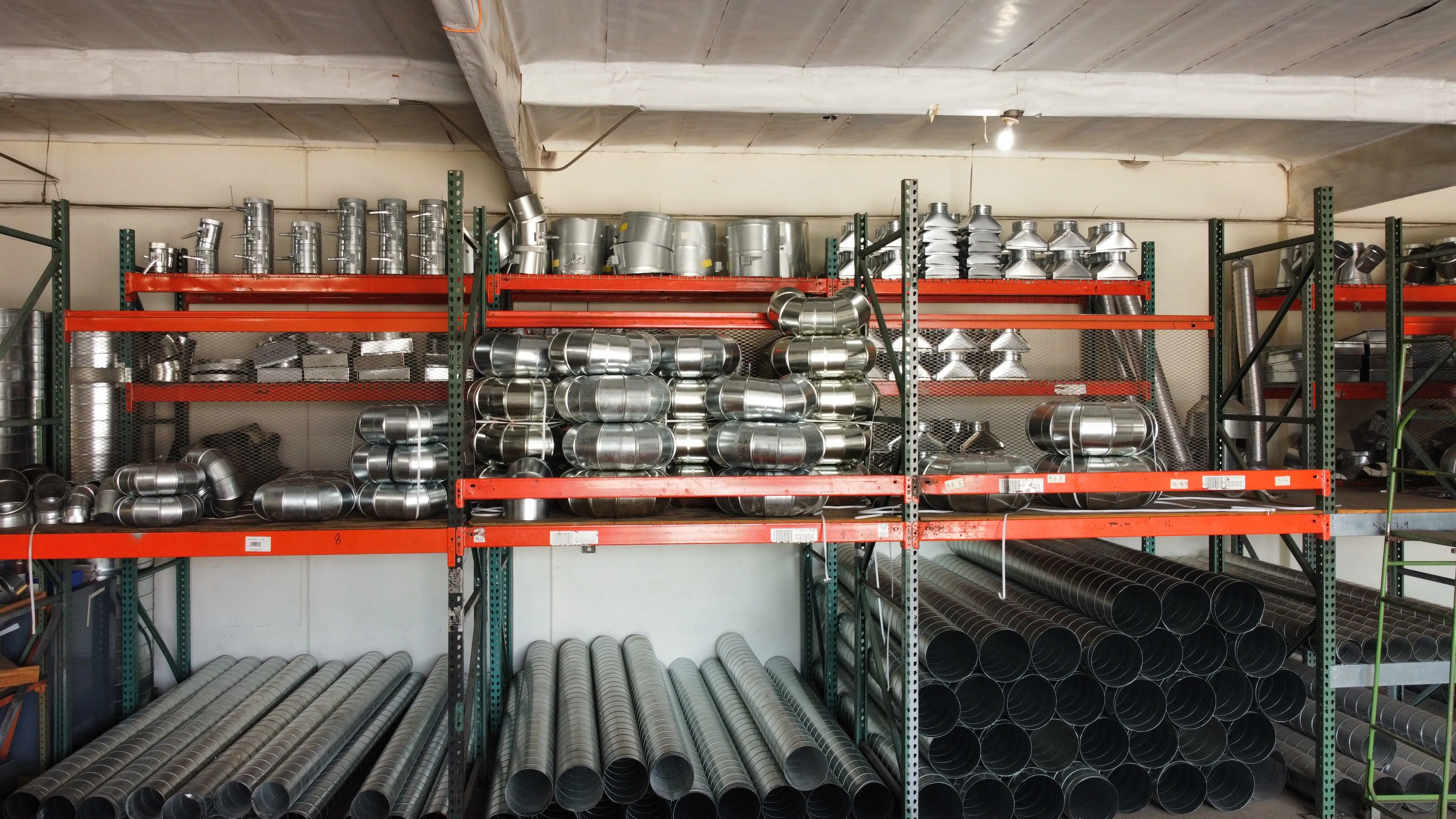 RESSCO Metals sheet metal shop and HVAC supply warehouse in Anaheim, CA